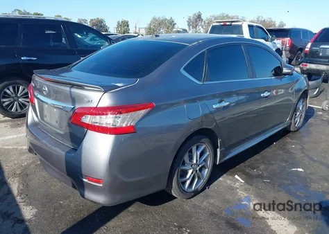 2015 Nissan Sentra Sr из США, поврежденный, VIN 3N1AB7AP9FY372876